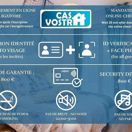 Beach Resort - Casa Vostra - Caution 800 Eur & Id Requises - Saint Julien Centre-Gare ภายนอก รูปภาพ