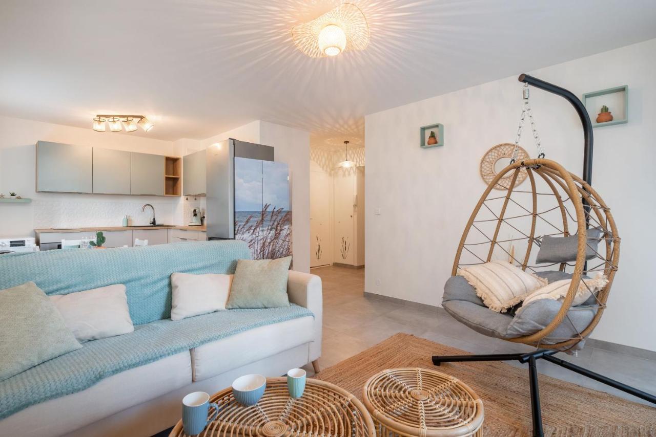 Beach Resort - Casa Vostra - Caution 800 Eur & Id Requises - Saint Julien Centre-Gare ภายนอก รูปภาพ